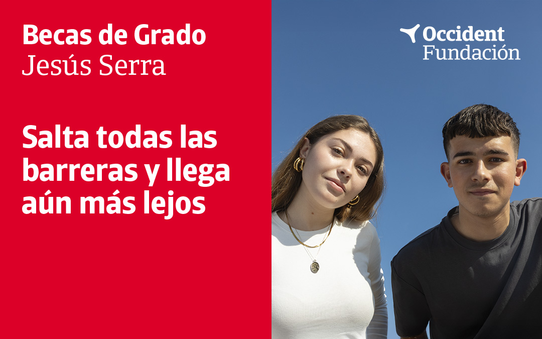 Fundación Occident anuncia los nuevos becados Jesús Serra