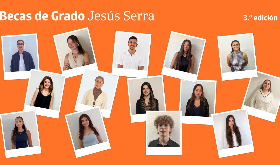 Las Becas de Grado Jesús Serra amplían su compromiso con la inclusión becando a tres personas con discapacidad