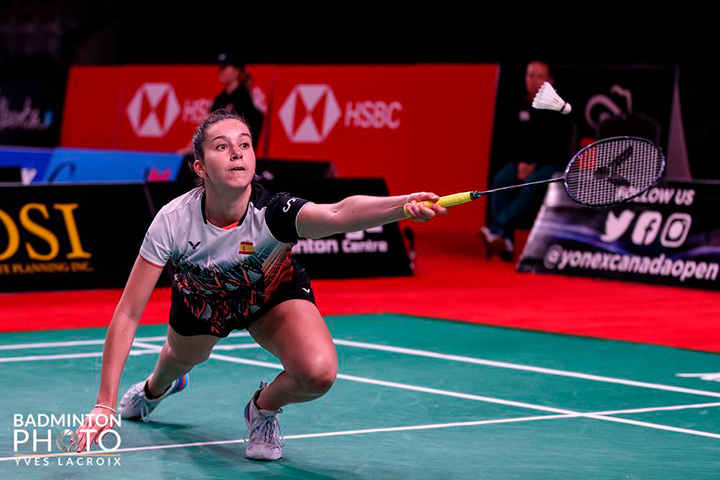 Jugadora de bàdminton - Ania Setién