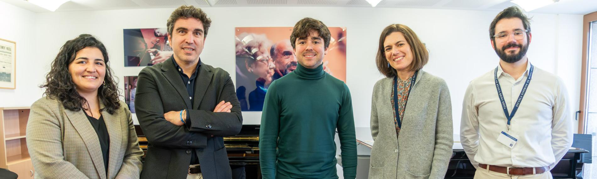 Pedro López, grant from Fundación Occident and Reina Sofía School of Music