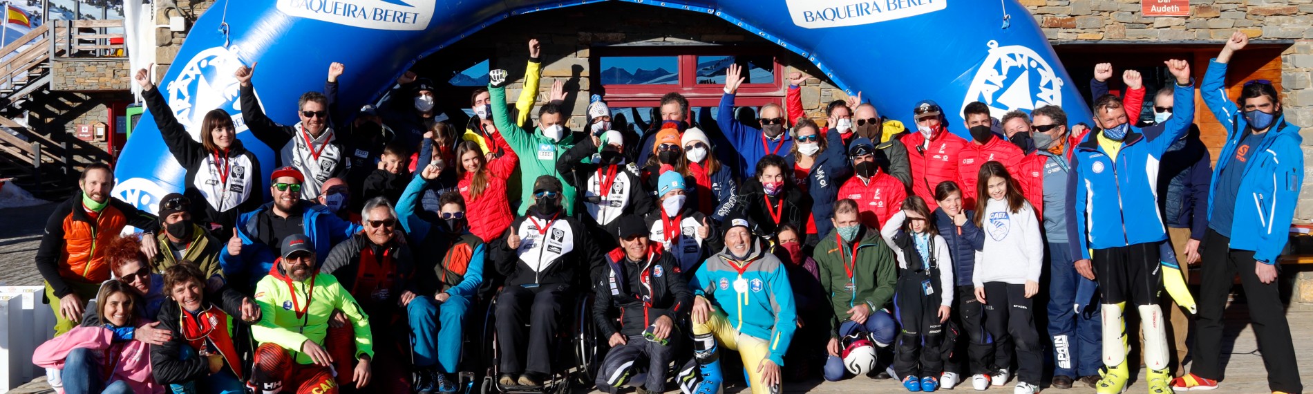 Spanish Cup for inclusive alpine skiing