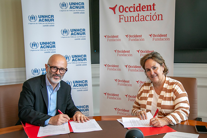 Fundación Occident and UNHCR