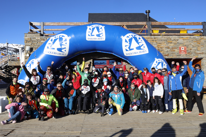 Spanish Cup for inclusive alpine skiing