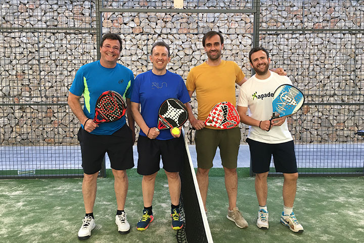 2019 charity paddle tennis tournament for the association Apadema