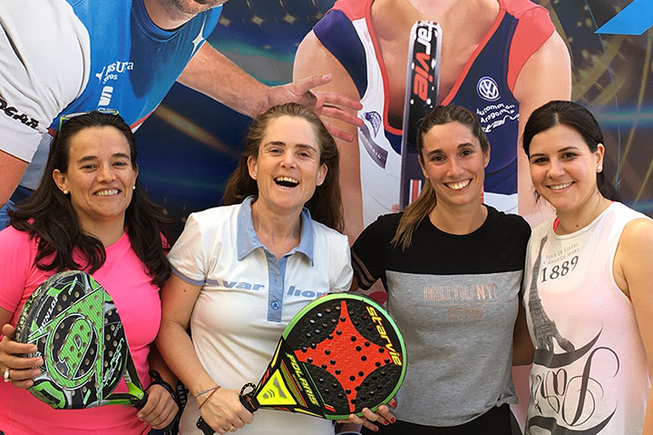 2019 charity paddle tennis tournament for the association Apadema