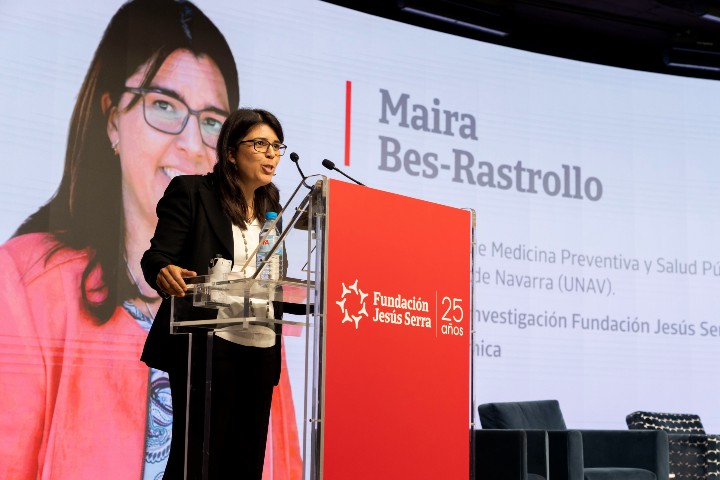 Maira Bes-Rastrollo, winner of the Research Awards