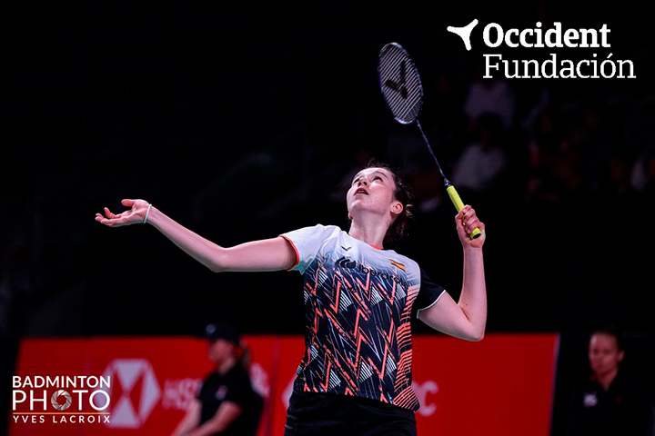 Spanish badminton and Fundación Occident - Ania Setién