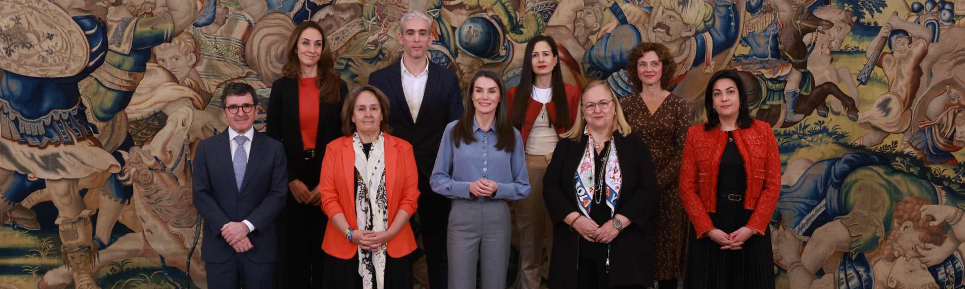 Audiencia SM La Reina