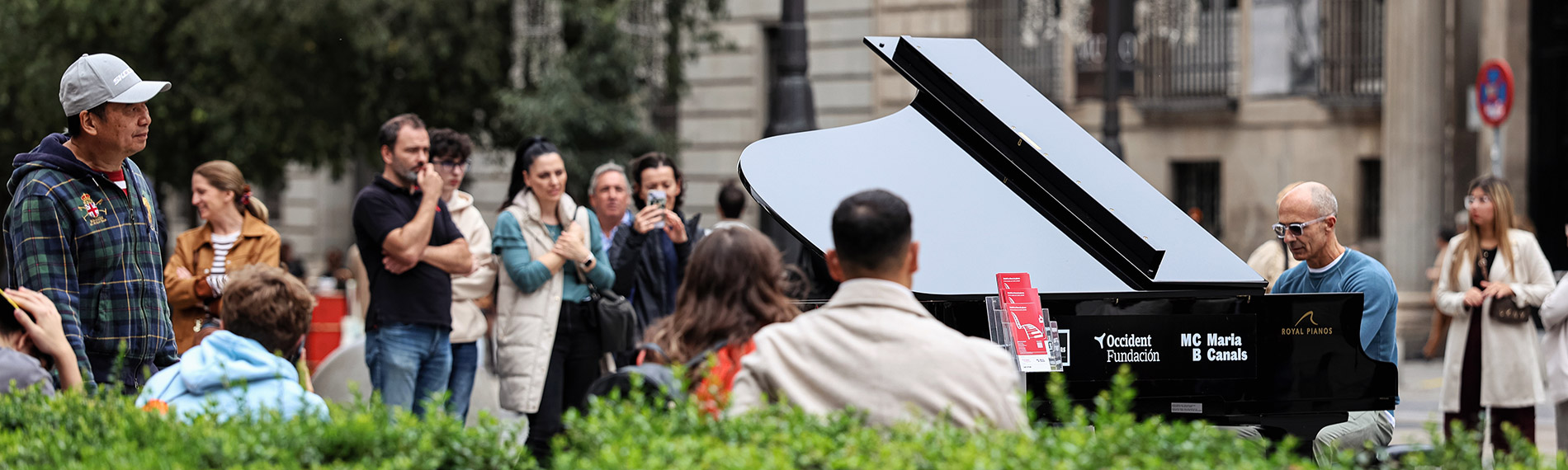 Pianos en la calle Madrid