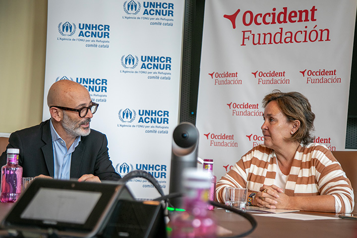 ACNUR y Fundación Occident colaboran juntos