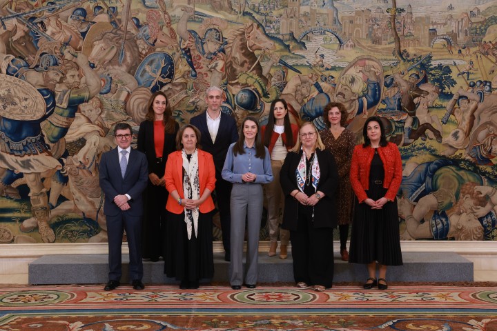 Audiendia Su Majestad La Reina Leticia