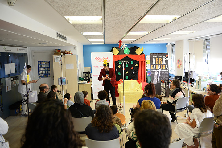 Fundación Occident y Fundación Abracadabra - evento magia
