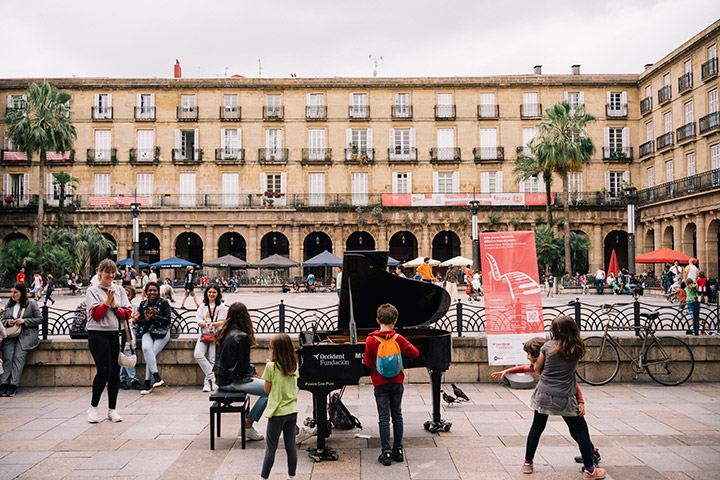 Tu ciudad se llena de pianos Bilbao