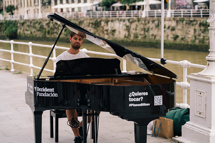 Tu ciudad se llena de pianos Bilbao