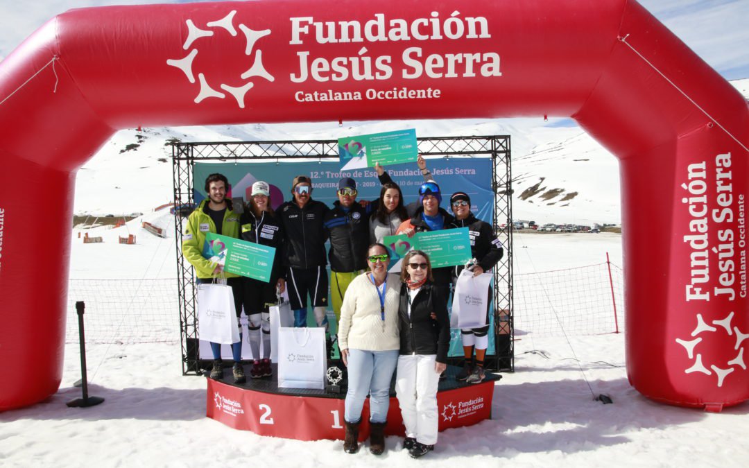 La Fundación Occident bate récord de participación en su 12º Trofeo de Esquí en Baqueira Beret